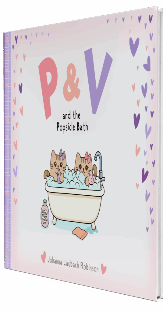 P and V are kittens book